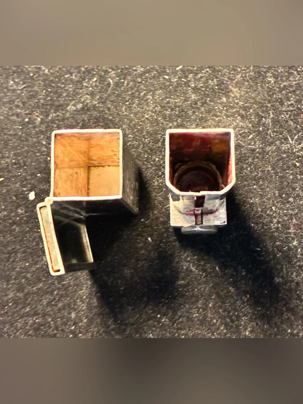 Vintage Gold & Silver Lipstick Holders Bundle of 3